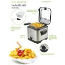 Mesko Frit&uuml;&uuml;ri MS 4910, 900 W, 1.5 L, H&otilde;be, Reguleeritav termostaat, T&otilde;stetav korv
