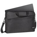 Natec Klēpjdatora soma Beira 15.6" melna, 50mm, 395mm, 270mm, 450g, Poliesters, Korpuss, 1 nodalījums, 1 sānu kabata