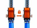 Tvardy Teleskopiskais atbalsta kāts G31002, 60kg, 160-290cm, tērauds + PVC, slīdo&scaron;s, tilts -45&deg; līdz +45&deg;