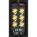 Colorway Toitepistik CW-CHE64B, 17W, 10A, 250V, 6 euro pistikut, 4xUSB, 2m vaskkaabel, laste kaitse