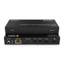 Digitus HDMI pagarinātājs DS-55522, 150m, 4K 60Hz, 2x USB 1.1, PoC, metāla korpuss, sienas montāža