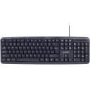 Gembird 4-in-1 kontorikomplekt KBS-UO4-01, USB, 104 nuppu, 3 nuppu, 1000 dpi, must