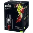 Braun Sulu spiede J 500 J500 Black, 900 W, 2 ātrumi, liela padeves atvere 75 mm, pretpilē&scaron;anas sistēma