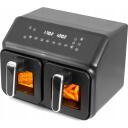 Eldom аэрофритюрница FR210 dualcrisp, 2200 W, 8 л, электронный термостат, 2 независимых ящика