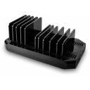 Lindy Laadija 73435 120W 10 Port USB, 8 USB 2.0 porti, 2 USB Type-C porti, 5V 2.4A, 5V 3A, kiire laadimine, toiteadapter 0.9m