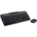 Logitech Juhtmevaba klaviatuuri ja hiire komplekt 920-003989, 10m, 1000dpi, 11 multimeedia nuppu, 4 programmeeritavat F-nuppu