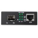 Digitus mediju pārveidotājs DN-82130, 10/100/1000 Mbps ports, SFP, 80 km, automātiskā kabelu noteik&scaron;ana