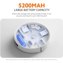 Putekļu sūcējs robots ar mitro un sauso tīrīšanu S40 EU 10000 Pa 5200 mAh ar 0.52 L putekļu tvertni balts BHR084AEU Xiaomi