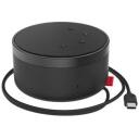 Lenovo Go Juhtmega K&otilde;lar 4XD1C82055, 85 dB, USB-C, 2 mikrofoni, 1,5 m vastuv&otilde;tu kaugus, AEC, AGC, Teams sertifitseeritud