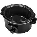 Tristar Aeglane pliit VS-3915, 180 W, 3.5 L, Programmide arv 3, must, keraamiline sisepott, soojuse hoidmise funktsioon