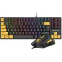 Tracer HORNET 87 klaviatuur, TRAKLA47396, 1.5m, 87 nuppu, 7 nuppu, 7200 DPI, LED valgustus, USB