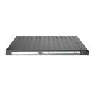Digitus Rack plaukts DN-19 TRAY-2-1000SW, 48.3cm, 72cm, 5cm, melns, regulējama dziļums, tērauds