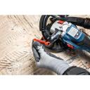Bosch Akumuliatorinis kampinis &scaron;lifuoklis GBR 18V-15 S 0601776201, 18 V, 2.6 kg, be&scaron;epetėlis variklis, 125 mm disko skersmuo