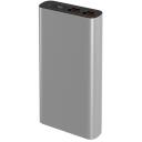 Navitel Power Bank PWR20 AL Silver, 20000mAh, 3.7V, 22.5W, USB-C 5V 2.6A, 9V 2A, 12V 1.5A, Micro USB 5V 2A
