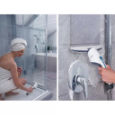 Vakuuma logu tīrītājs Nemo ar duškabīnes tīrītāju un sienas turētāju 1051035 LEIFHEIT