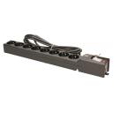 Lestar Pagarinātājs LXA 816 1966004291, 8 kontaktligzdas, 3m, 230V, 16A, 909J, slēdzis, aizsardzība pret pārslodzi