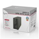 Gembird UPS POWER CUBE 650VA UPS-PC-652A, 650 VA, 390 W, 2 x IEC-C13, 12 h laadimine, AVR, &uuml;lepinge kaitse