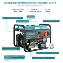 Benzininis generatorius KS 10000E-3 ATS KONNER & SOHNEN
