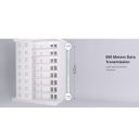 Ruijie RG-EST100-E | 2.4GHz Juhtmevaba Sild — IP55 Kaitse, Kahevoo Ühendus, 8 dBi Antenn, 500 m Ühenduse Ulatus, Hall Korpus