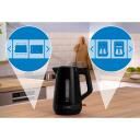 Bosch Kettle | TWK1M123 | Electric | 2400 W | 1.7 L | Plastic | 360&deg; rotational base | Black