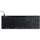 A4Tech Fstyler tastatūra A4TKLA47726, 2,4GHz, Bluetooth, 10m, melna, membrāna, 12 multimediju taustiņi
