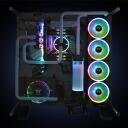Thermaltake Arvutikorpuse ventilaator CL-F077-PL14SW-A, 3x140mm, 500-1400RPM, 60.68cfm, 26.5dB, RGB, aktiivne jahutus