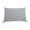 Taisnstūra saules aizsargs, 2x3m, pelēks, ūdensizturīgs, UV aizsardzība SPF 30+, AW67300, AWTOOLS