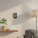 Soens Elektroniline siseruumi termomeeter, must 270107, temperatuuri vahemik 0&deg;C~+50&deg;C, niiskuse vahemik 20%~95%, kell, kuup&auml;ev