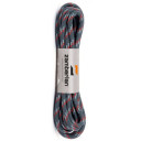 Kurpju &scaron;ņores Packed Round Lace 150cm, Black/Orange, 8056324933861 Zamberlan