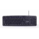 Gembird 4-in-1 kontorikomplekt KBS-UO4-01, USB, 104 nuppu, 3 nuppu, 1000 dpi, must