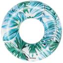 Bestway Надувное кольцо Tropical Palms 8982183, &Oslash; 119 см, &Oslash; 106 x 27 см, ПВХ, предохранительный клапан, заплатка для ремонта