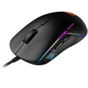 Проводная игровая мышь с RGB подсветкой 6 уровней DPI до 7200 DPI 6 программируемых кнопок USB Shadder GM-321 Чёрная CND-SGM321 CANYON
