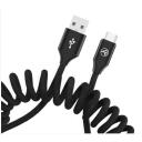 Tellur USB kabelis TLL155395, 1,8m, 3A, Type-C, USB-A, audums, 480Mbit/s, aizsardzība pret pārlādē&scaron;anu
