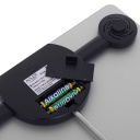 Electronic bathroom scale with maximum load 180 kg and accuracy 100 g silver AD8174S Adler