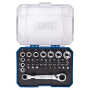 Instrumentu komplekts 31 gab., SCHEPPACH, SCH-2311-5, 1/4" kvadrāts, 10 uzgaļi, 20 bitu