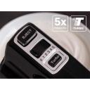 Eldom R120 MIXO virtuvės ma&scaron;ina, 0.5kg, 220-240V, 50-60Hz, 5 greičiai, mai&scaron;ymas, plakimas, juoda