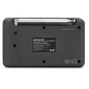 Aiwa Pārnēsājams radio uztvērējs RD-40DAB/BK, 2W, 50 DAB+ stacijas, 50 FM stacijas, 2000mAh akumulators, LCD