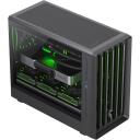 Gamemax Korpus CLAW 360 BK, M-ATX, 4, 1 x USB 3.0, 1 x USB-C, 1 x k&otilde;rvaklapid, toetab 120 mm radiaatorit taga