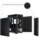 Chieftec Корпус Pro Mini AZ-01B-OP, Mini Tower, 1x USB 3.0, 1x 120mm вентилятор, 2x 2.5" диска, 1x 3.5" диск