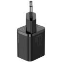 Baseus Super Si Kiire Laadija 1C 20W, TZCCSUP-B01, AC 100V-240V~, 50/60Hz, 0.8A, 1m, USB-C Lightning, 20W Max.