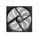 Endorfy Datora ventilators EY4A004, 140mm, 12V, 0.4A, 1800RPM, FDB, 3-pin + 4-pin, melns, LED apgaismojums, antivibrācijas sistēma