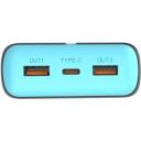 Tracer EnerGen 20000 mAh TRABAT47517, 20 000 mAh, 2xUSB-A, 1xUSB-C, 5V/2.4A, PD 20W, QC 3.0, vairāku ierīču uzlāde