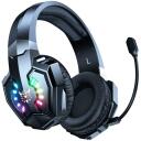 Onikuma galda komutators B15 Black, 50mm, RGB, bezvadu, 20h, 15m, noņemams mikrofons, 360&deg; regulējams