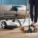 Philips cilindrinis dulkių siurblys XD8142/12, 900 W, 4 L dulkių mai&scaron;elis, HEPA filtras, triuk&scaron;mo lygis 75 dB, baltas