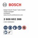 Mazām leņķa slīpma&scaron;īnām PRO STAINLESS STEEL AND METAL 3-IN-1 DISKS AR SAISTVIELĀM BOSCH 2608602388