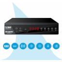 Manta TV vastuv&otilde;tja DVBT005-SH, DVB-T, 720P, 1080i, 1080P, HDMI, Scart, koaksiaal, USB, antenn, kaugjuhtimispult, meedia esitamine