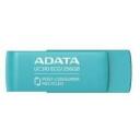 Adata USB atmintinė UC310E-256G-RGN, 256 MB, 107 Mb/s, 102 Mb/s, USB 3.2, turkio spalvos.
