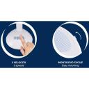 Beper Galda ventilators P206VEN231, 30cm, 3 ātrumi, 35W, tērauda aizsargrežģis, regulējams gaisa plūsmas virziens