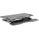 Digitus reguleeritav t&ouml;&ouml;koha alus DA-90380-1, 950x615x106-460mm, 2 monitori, maksimaalne koormus 15kg, must, laua kinnitamine