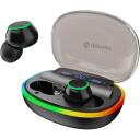 Denver Bezvadu austiņas TWE-55B 111191120550, 20Hz-20kHz, Bluetooth V5.3, 500mAh akumulators, gaismas efekts